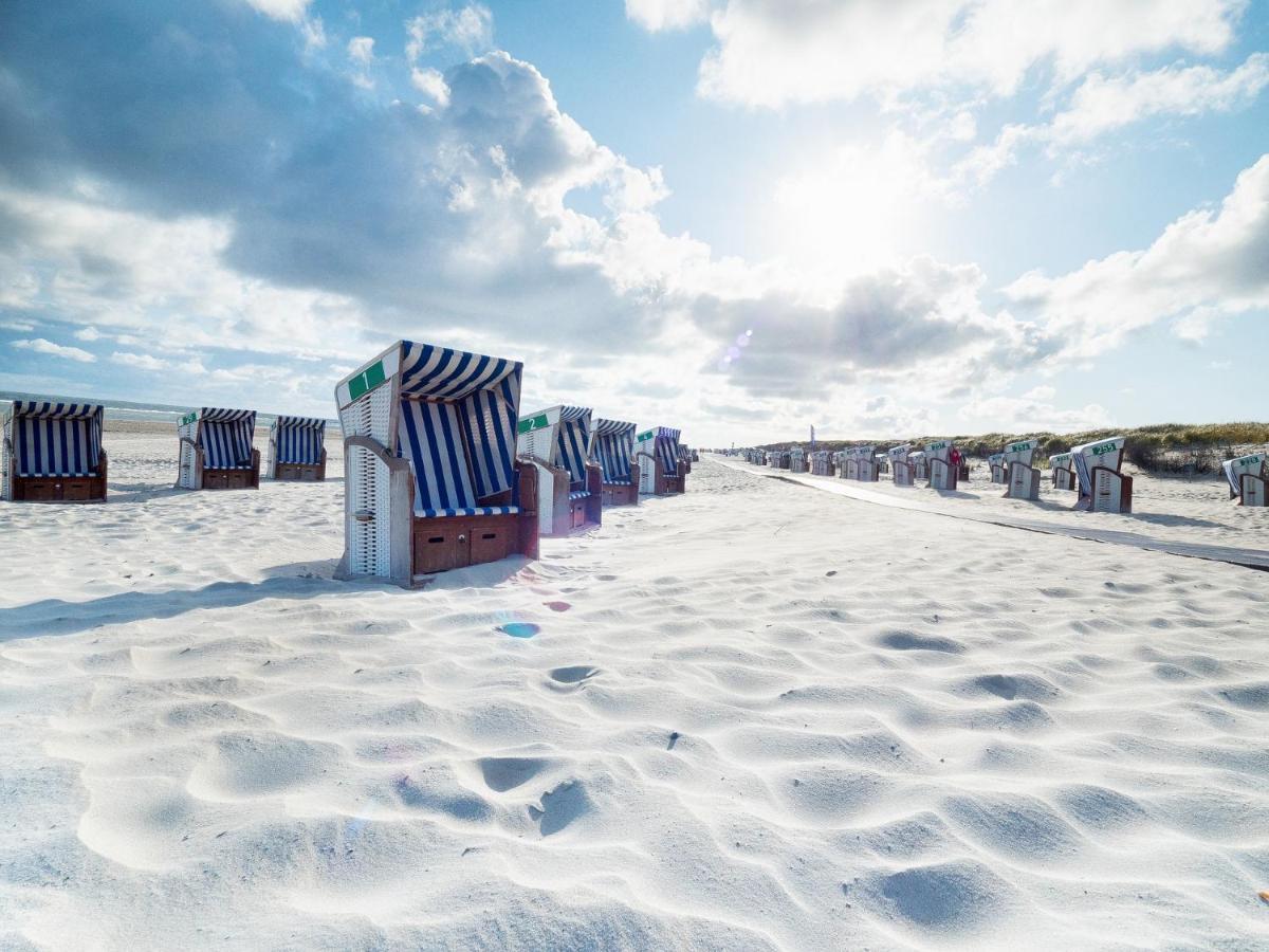 Haus Seeigel Strandflieder 노르데메이 외부 사진